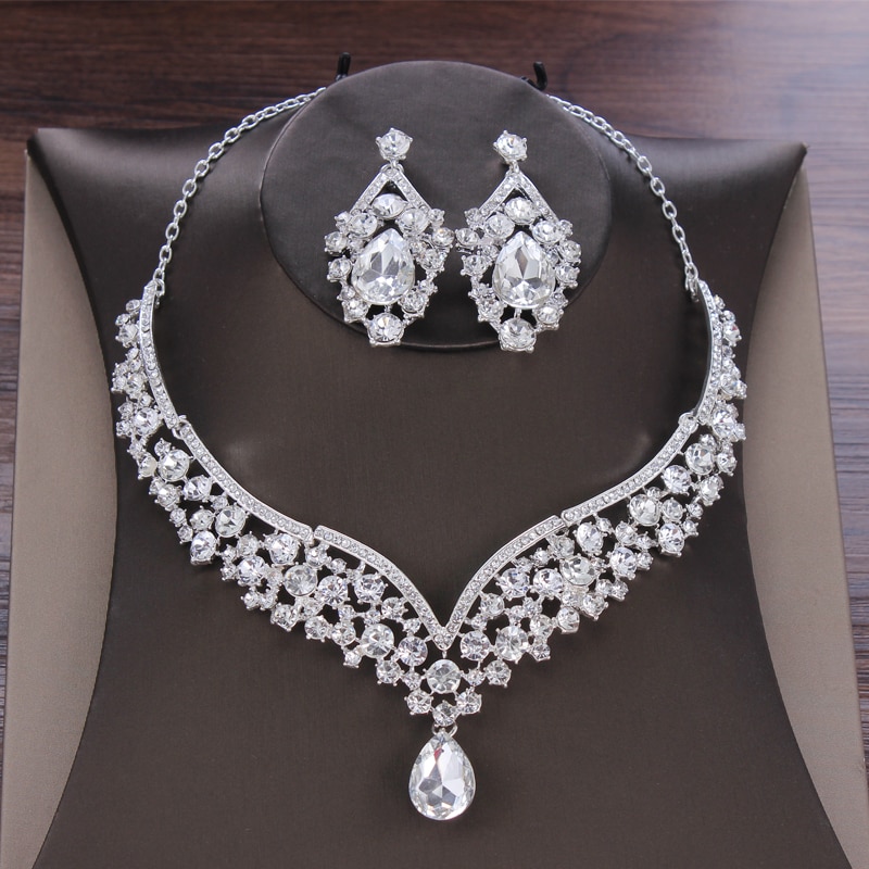 Crystal Bridal Jewelry Set Crystal Bridal Jewelry Set