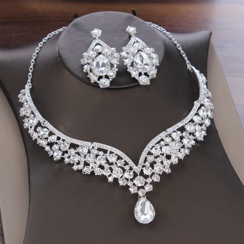 Crystal Bridal Jewelry Set Crystal Bridal Jewelry Set