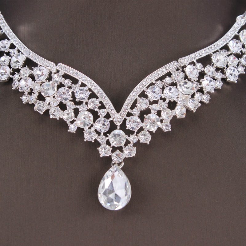 Crystal Bridal Jewelry Set Crystal Bridal Jewelry Set